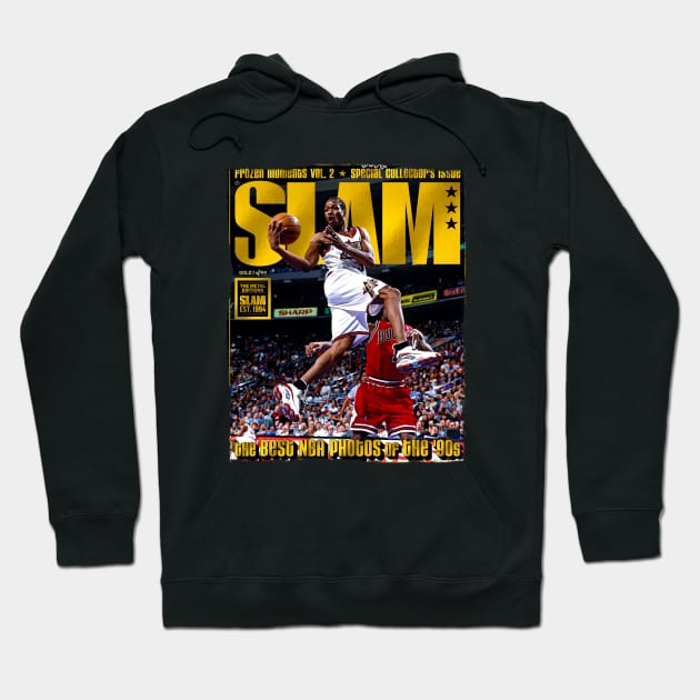 AI - Slam Mag Hoodie by Buff Geeks Art